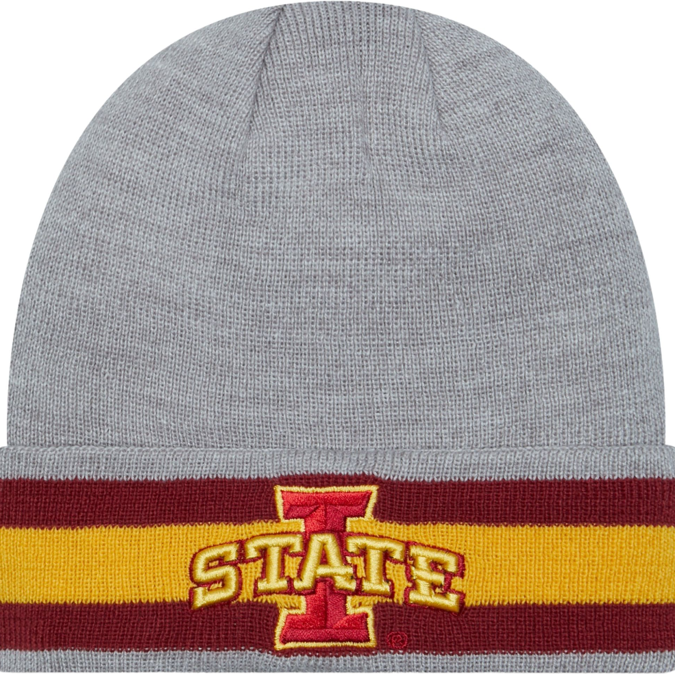 Iowa State Cyclones Kids Grey Knit Beanie