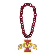 Iowa State Cardinal Fanchain Necklace