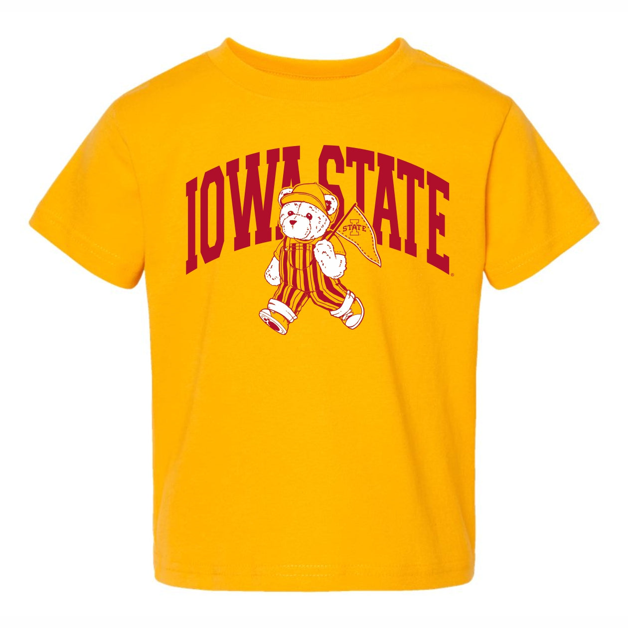 Iowa State Cyclones Toddler Arch Gameday Go Bear Tee