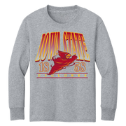 Iowa State Cyclones Gradient Wordmark Youth Long Sleeve Tee