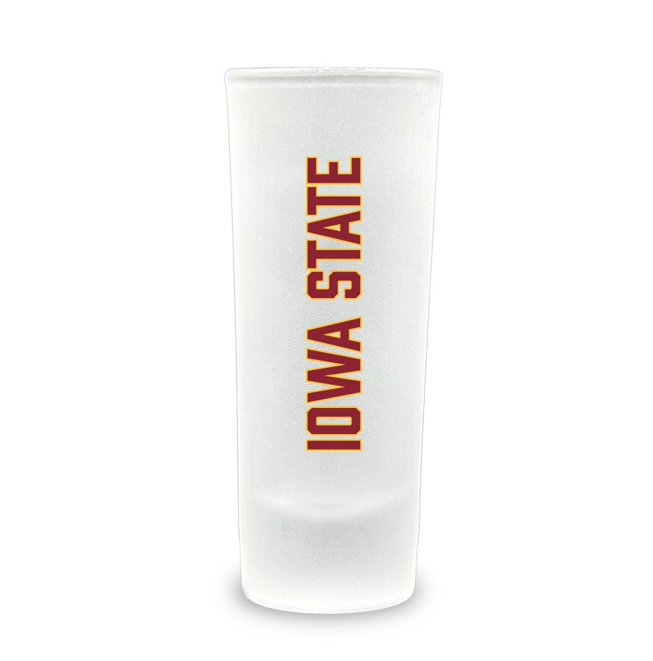 Iowa State Frosted Shot Glass