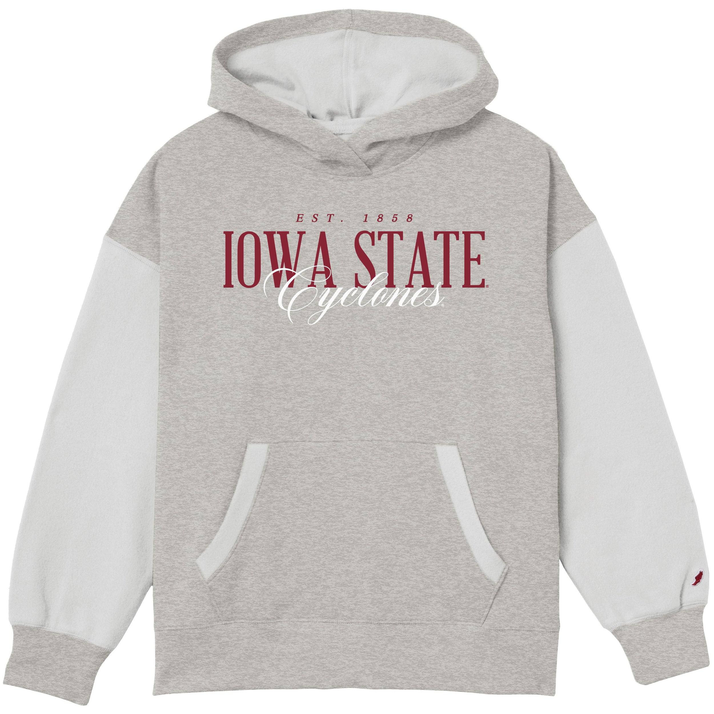Iowa State Women's Reverse Fleece Hood