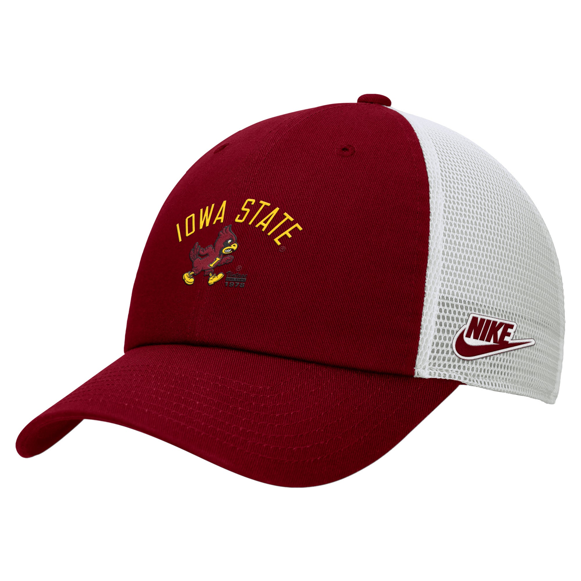 Iowa State Nike Club Unstructured Meshback Cap