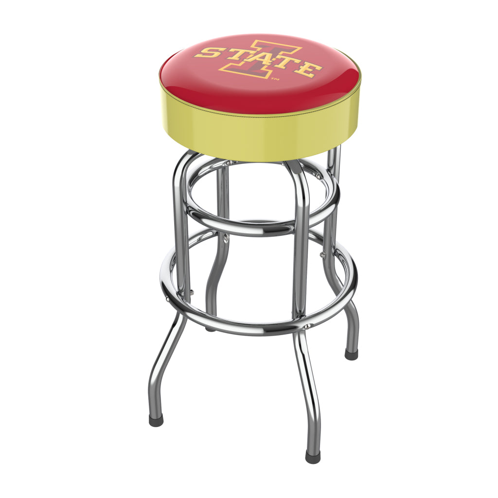 Iowa State Cyclones Chrome Bar Stool
