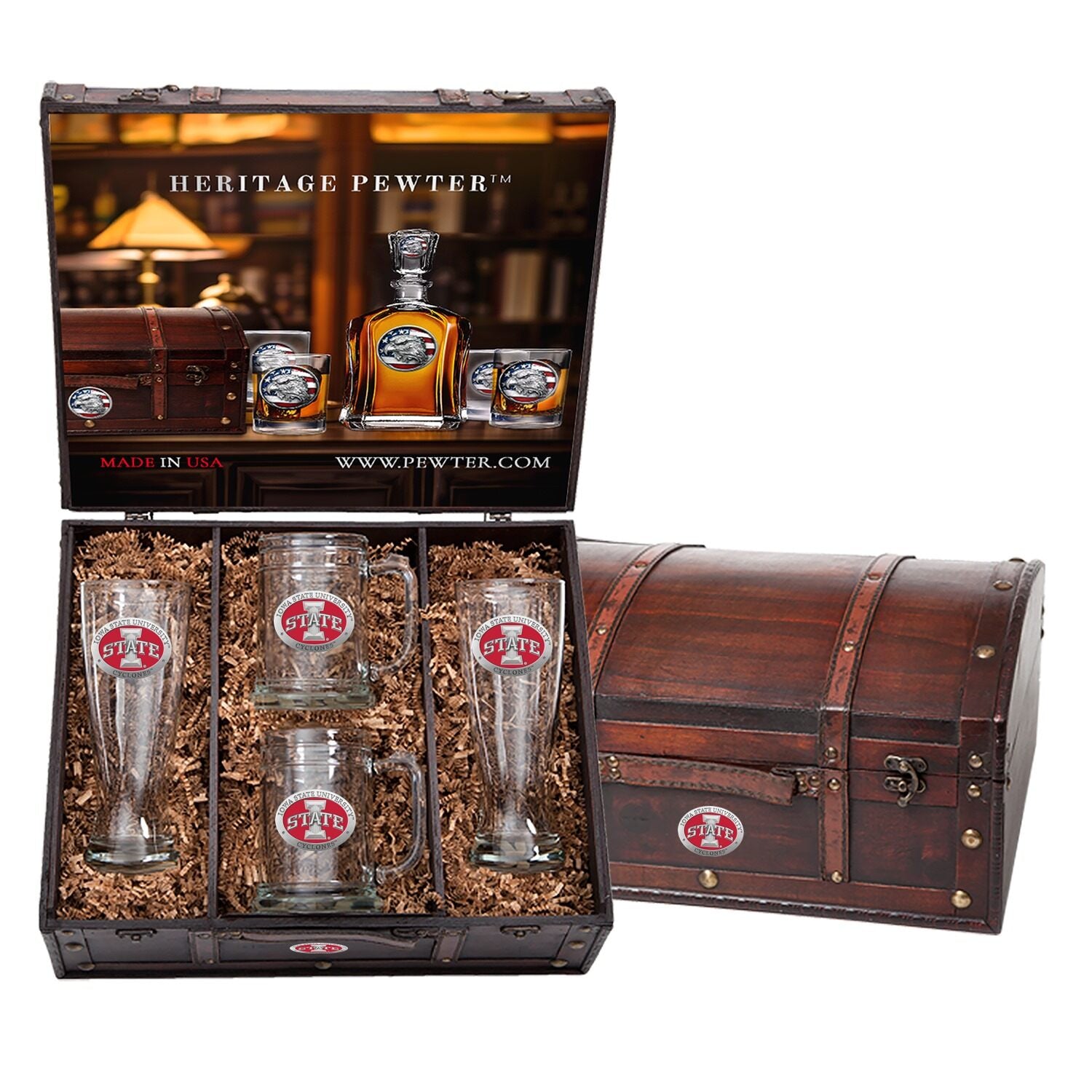 Iowa State Cyclones Beer Chest Set