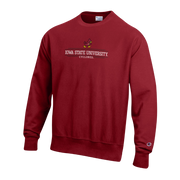 Iowa State Cylcones Men's Reverse Weave Crew