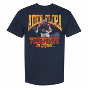 Iowa State Cyclones NIL Aiden Flora Touchdown Short Sleeve Tee