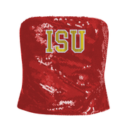 Iowa State Women's Sequin Tube Top