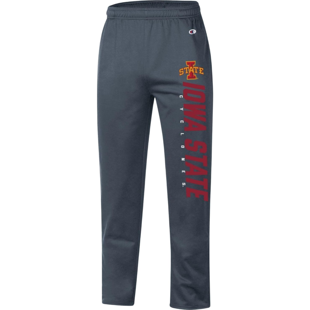 Iowa State University Men's Grey Champion Stadium Pants