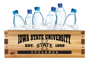 Iowa State Cyclones Wooden Cooler