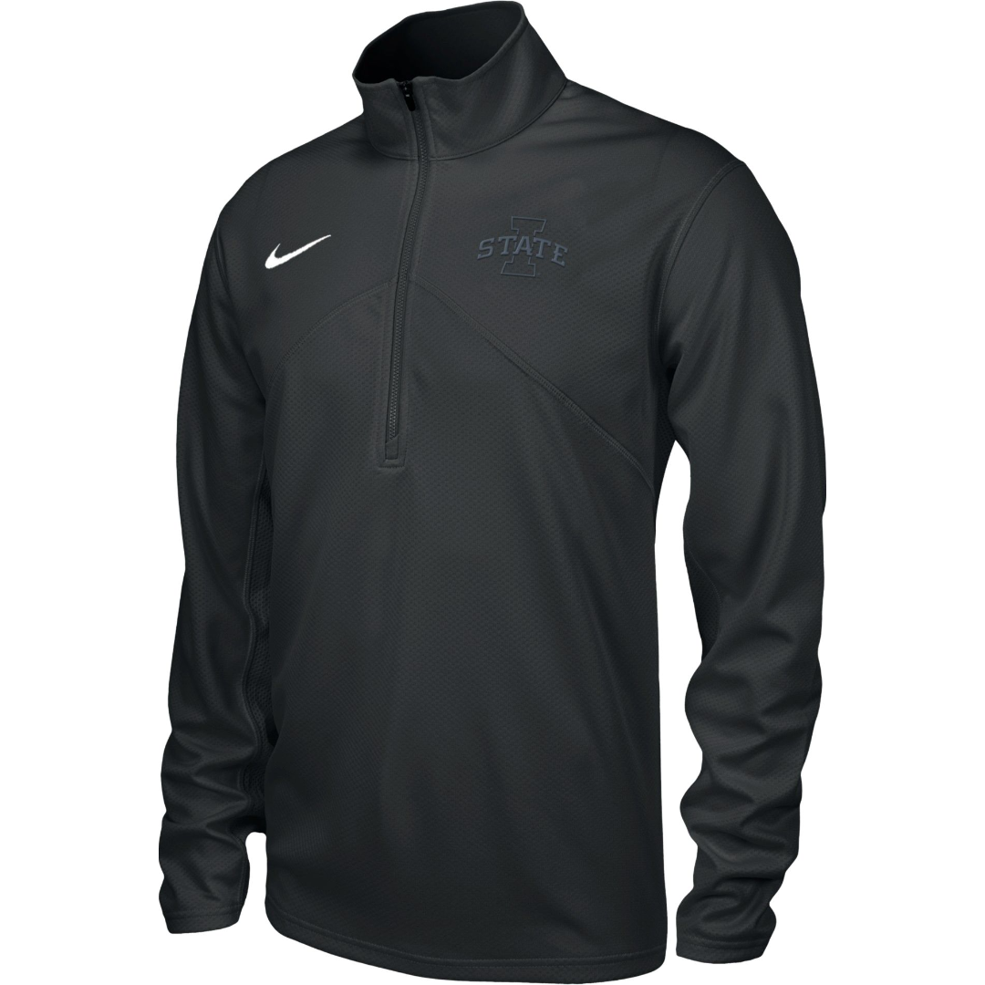 Iowa State Cyclones Nike Black Out 1/2 Zip