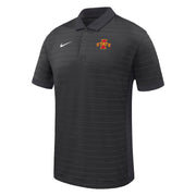 Iowa State Polo Men's Victory Nike Black Stripe