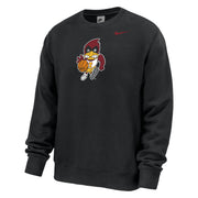 Iowa State Basketball Sweatshirt Vintage Dribbling Cy Black Nike