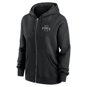 Iowa State Women's Nike Black I-State Phoenix Fleece Track Jacket