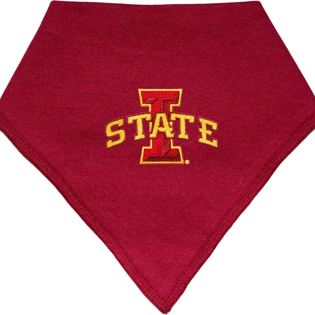 Iowa State Cyclones Bandana Bib