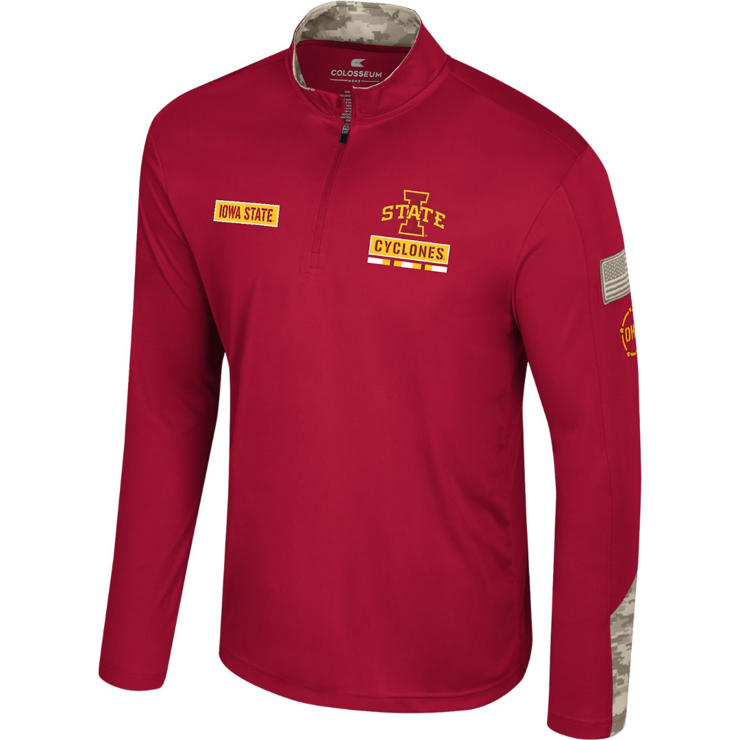 Iowa State Cyclones Men's Red OHT 1/4 Zip