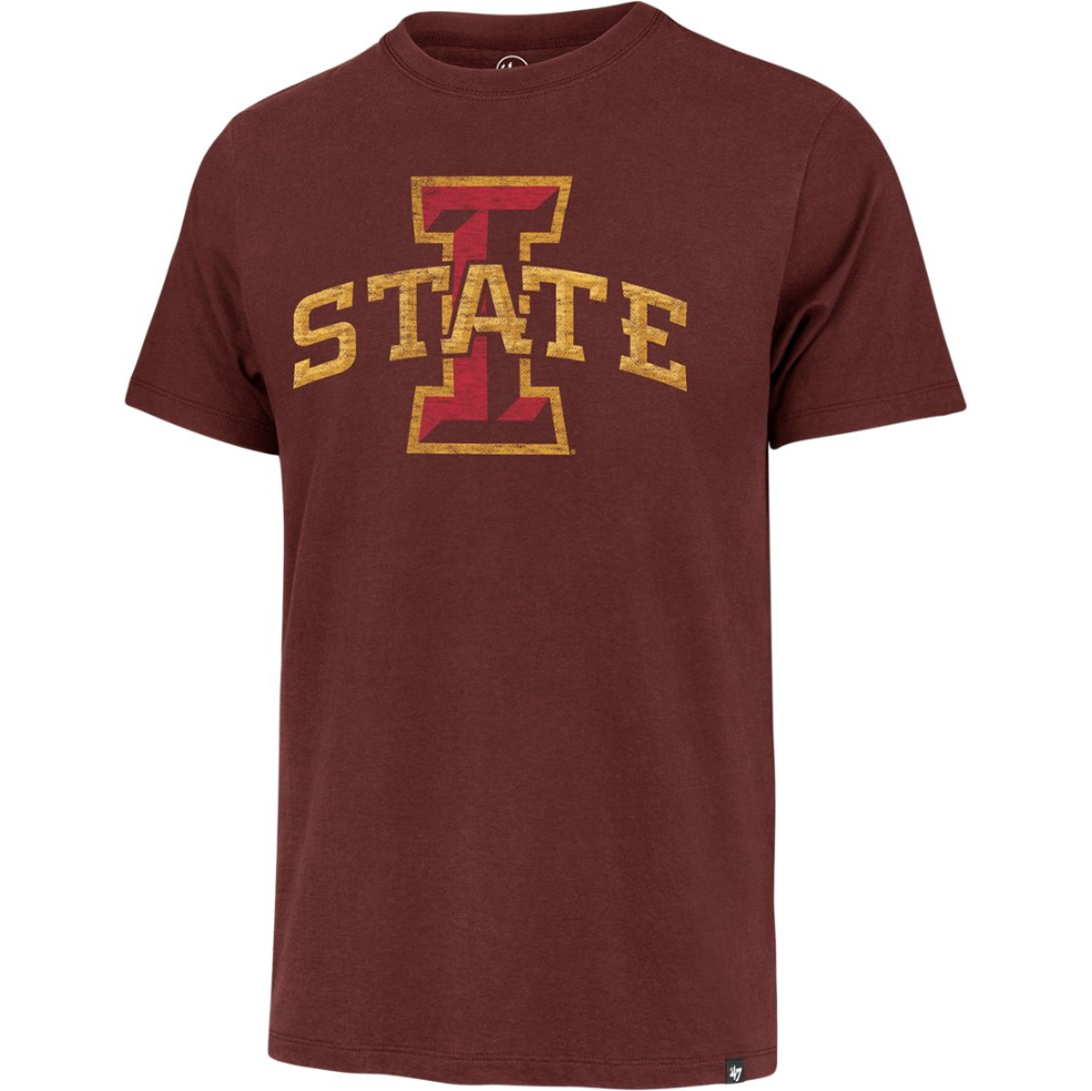 Iowa State Cyclones Distressed ISU Logo Short Sleeve Tee