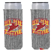 Iowa State Cyclones Heather Grey Punching Cy Slim Koozie