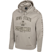Iowa State Cyclones Men's OHT Camo Khaki Battalion Hoodie