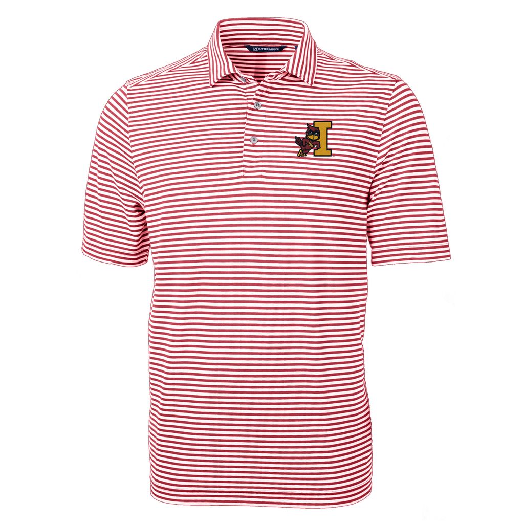 Iowa State Cyclones Men's Virtue Polo Leaning Cy logo