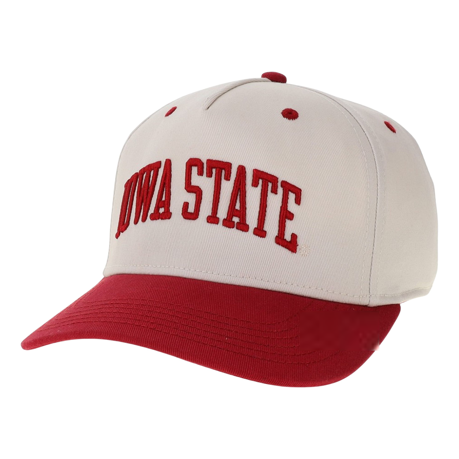 Iowa State Cyclones Red/White 2-Tone Arch Hat