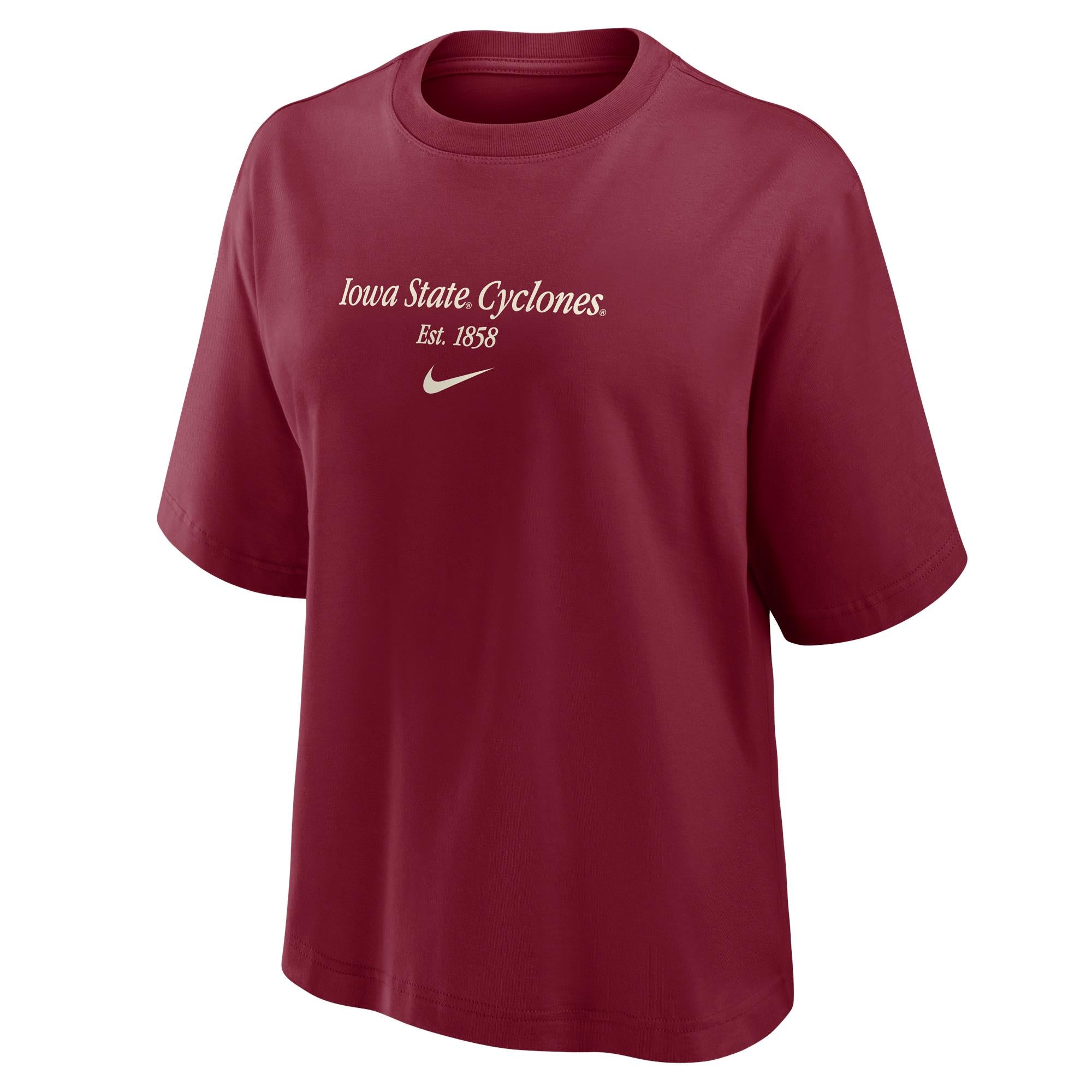 Iowa State T-Shirt Women's Boxy Nike