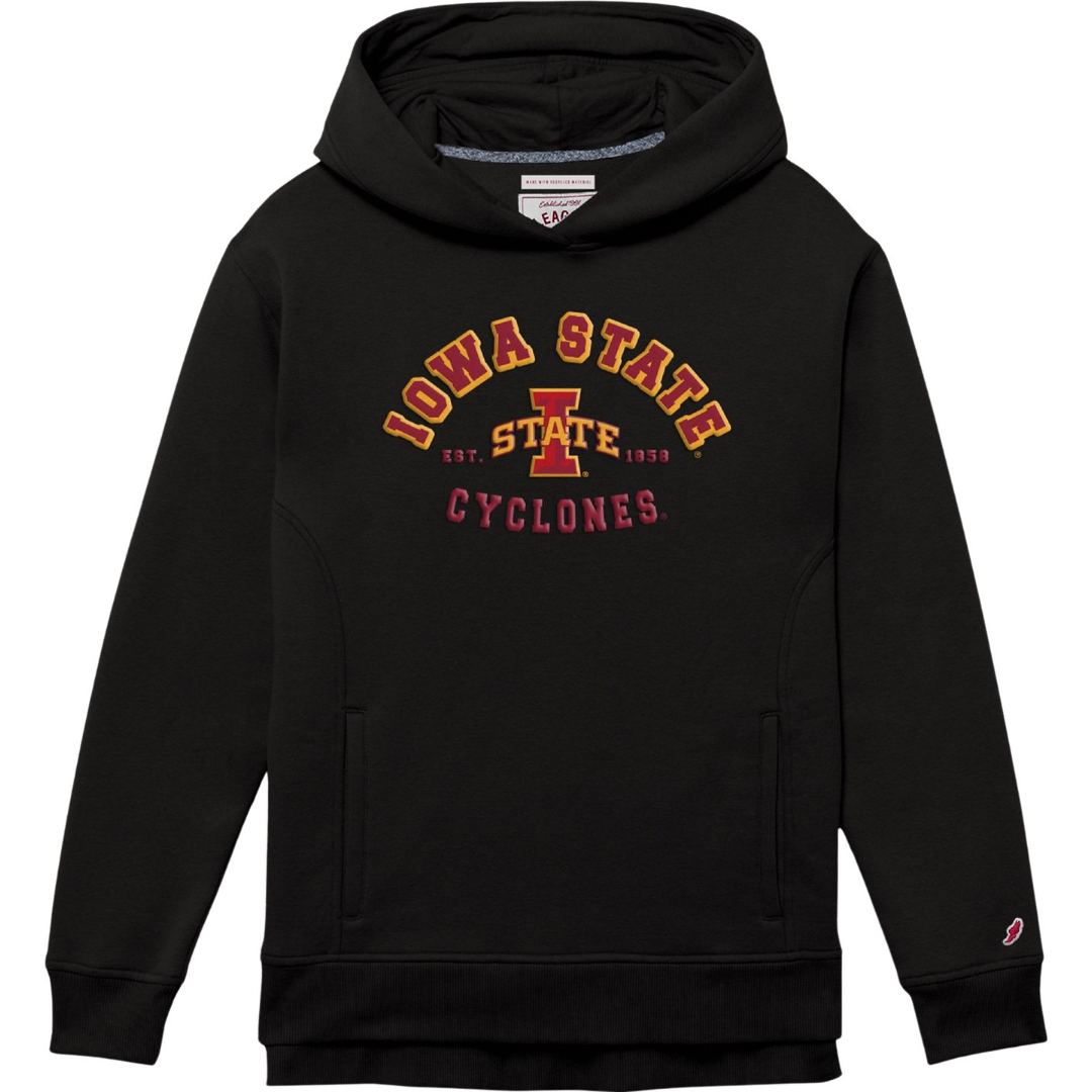 Iowa State Cyclones League Women's Black Fleece Hoodie