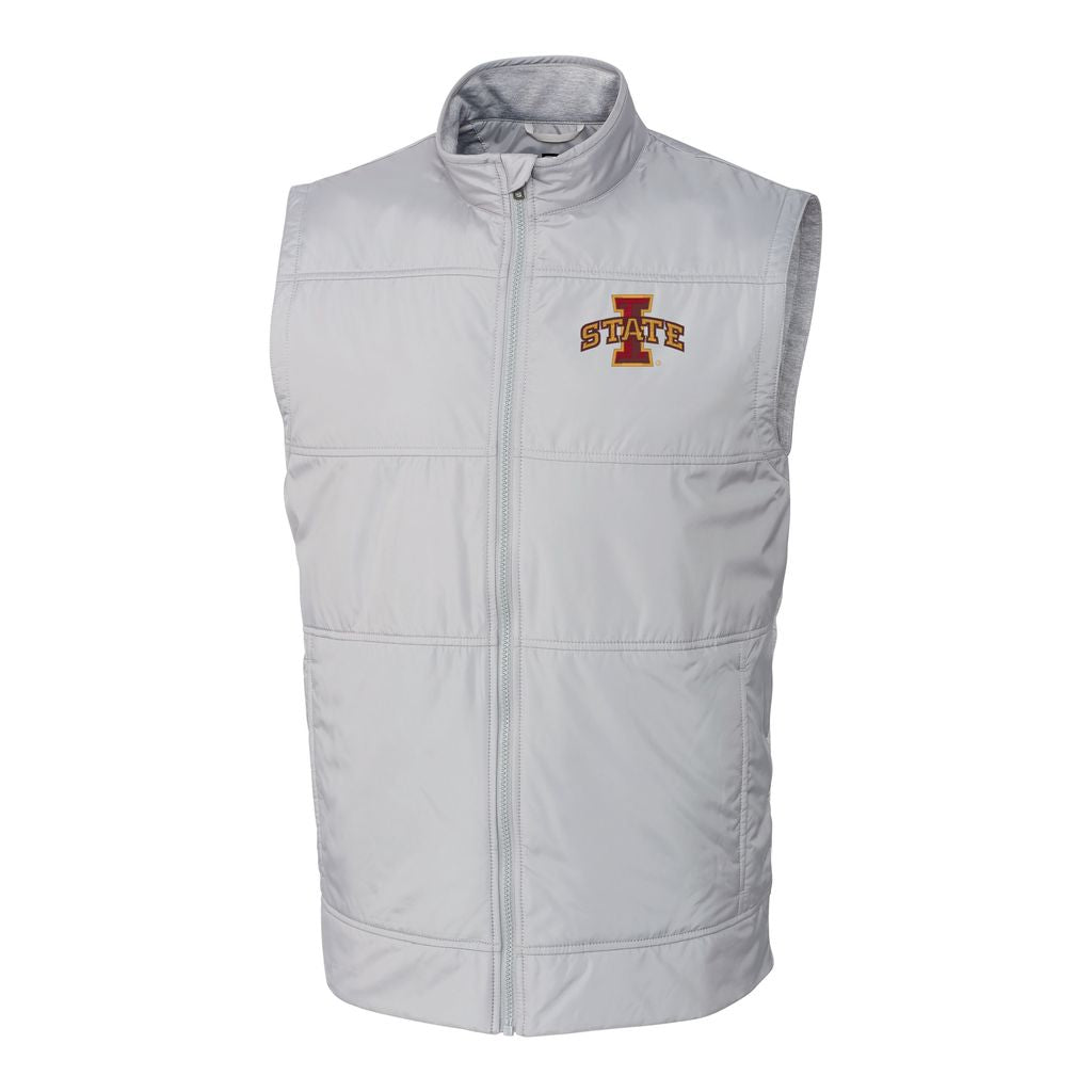 Iowa State Cyclones Men's Stealth Hybrid Full-Zip Vest