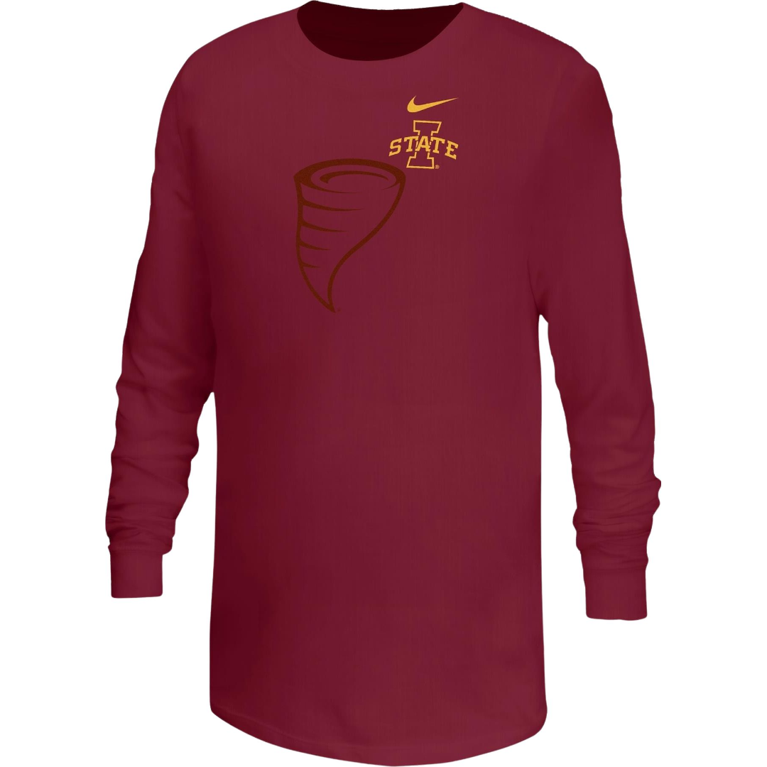 Iowa State Cyclones Nike Core Youth Long Sleeve T-Shirt