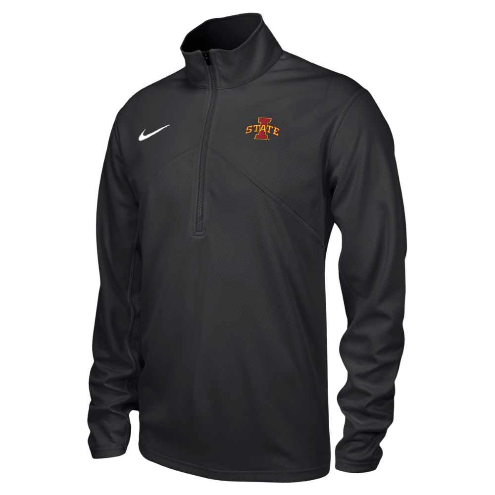 Iowa State Cyclones Men's Nike Dri Fit Coach Half-Zip