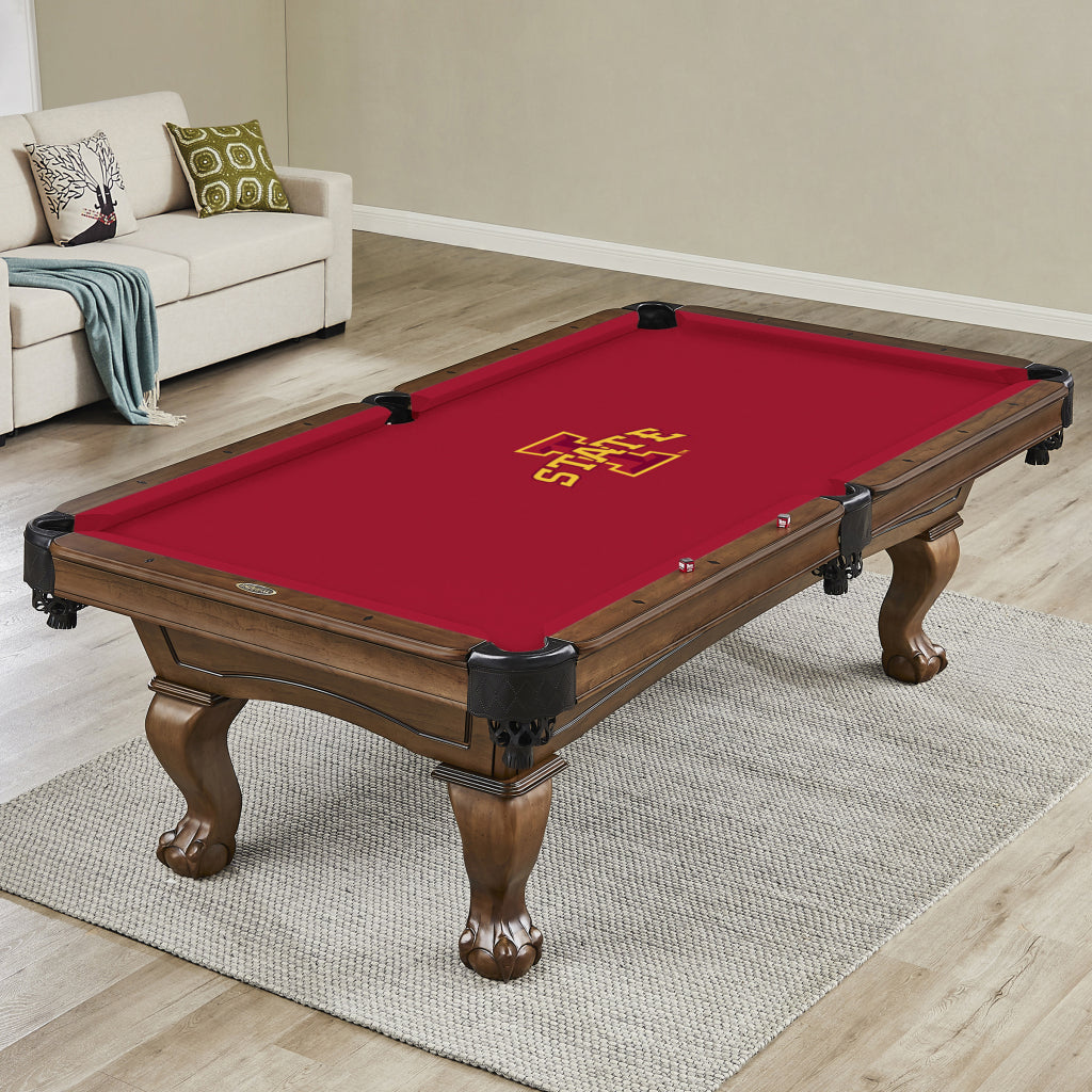 Iowa State Cyclones 8' Pool Table Cloth
