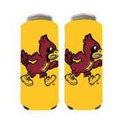 Iowa State Gold Walking Cy Koozie