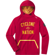 Iowa State Cyclone Nation Red UNRL Crossover Hoodie