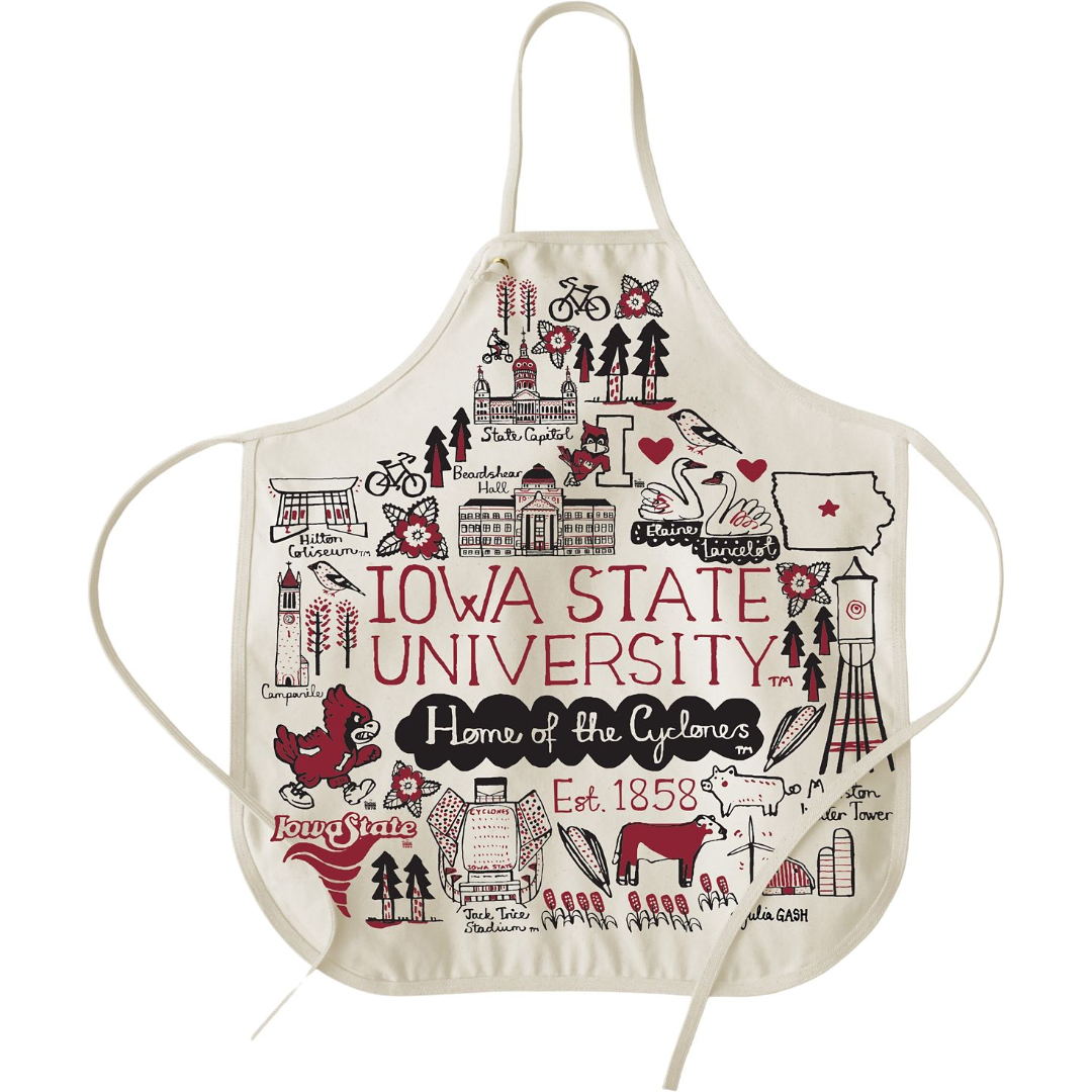 Iowa State Cyclones Julia Gash Canvas Apron