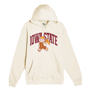 Iowa State Cylcones Pennant Bear Arched Hoodie