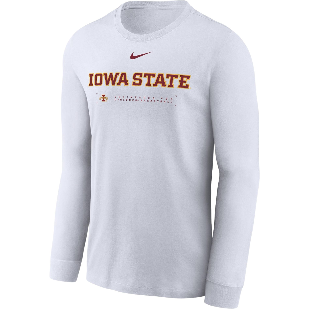 Iowa State Cyclones Nike Legend Basketball Long Sleeve T-Shirt