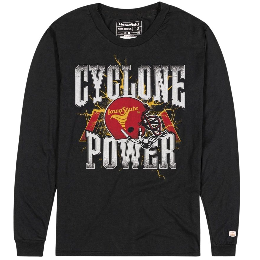 Iowa State Cyclones Football Shock Long Sleeve T-Shirt