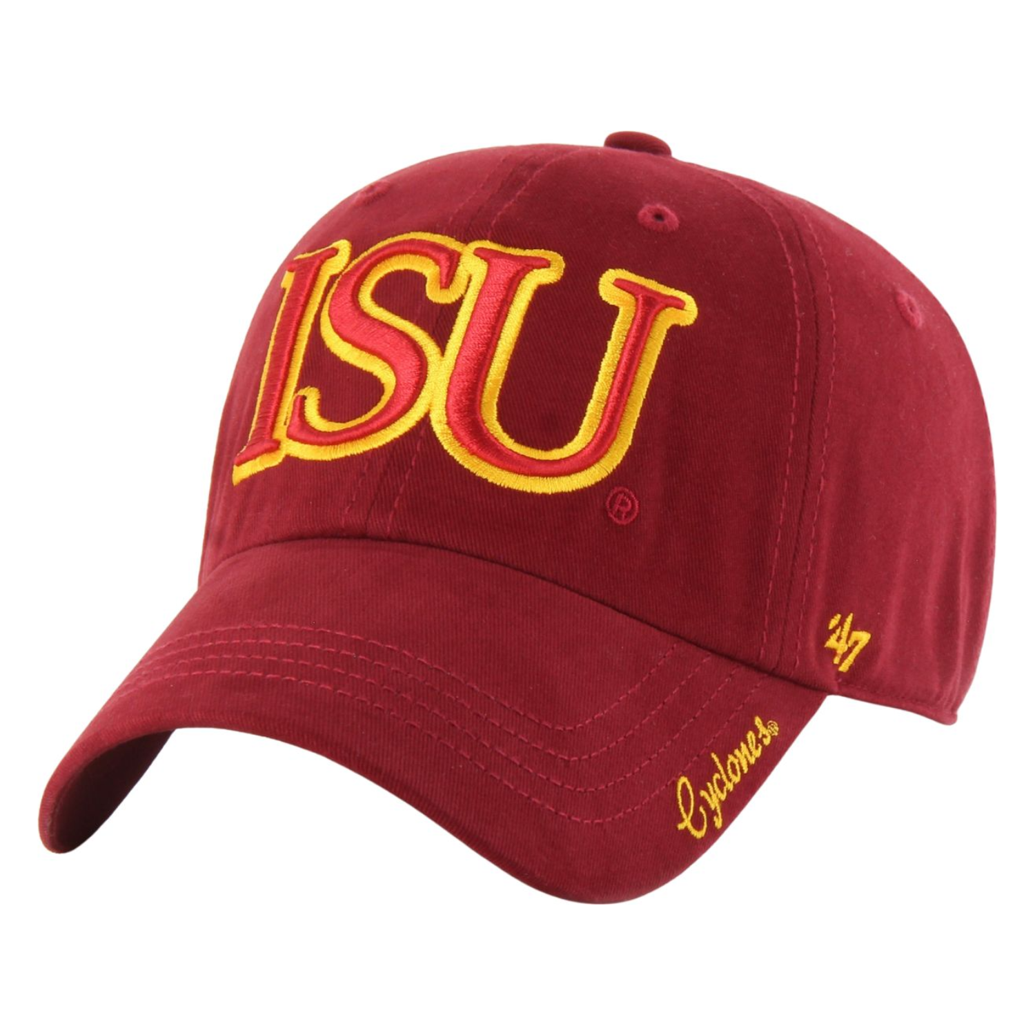 Iowa State Cyclones Women's Bold Red Relax Adjustable Hat