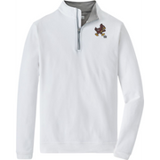 Iowa State Vintage Cy Men's Peter Millar White 1/4 Zip