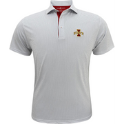 Iowa State Cyclones Horn Legend Checkers Wordmark Polo