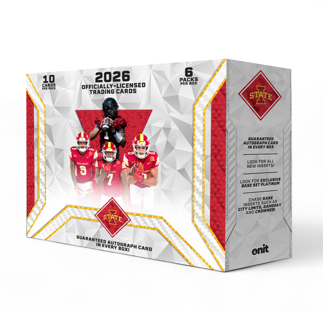 Iowa State Onit Athlete 2026 Football Platinum Box Trading Cards