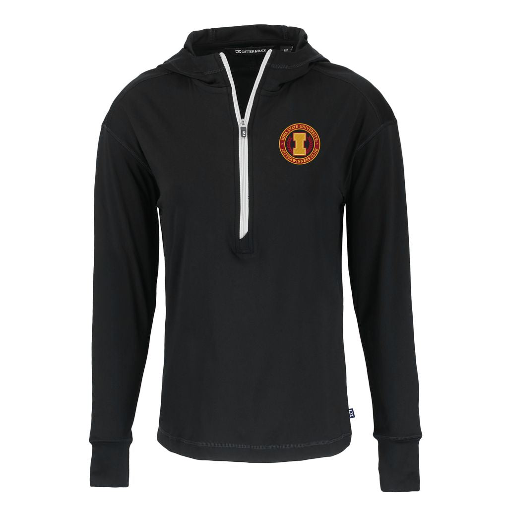 Iowa State Cyclones Women's Letterwinners Club Daybreak Hooded Half-Zip Pullover