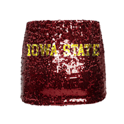 Iowa State Cyclones Women's Sequin Mini Skirt