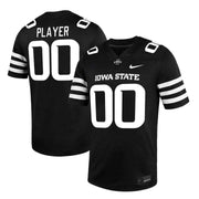 Iowa State Cyclones NIKE NIL Football Jersey Black