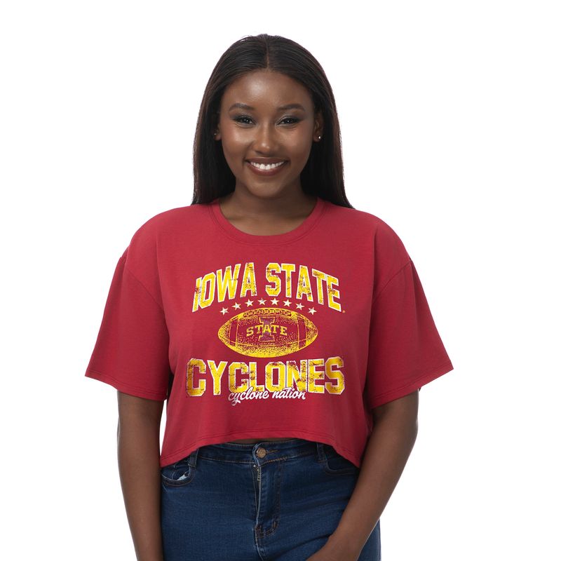 Iowa State Women's Football Boxy Crop