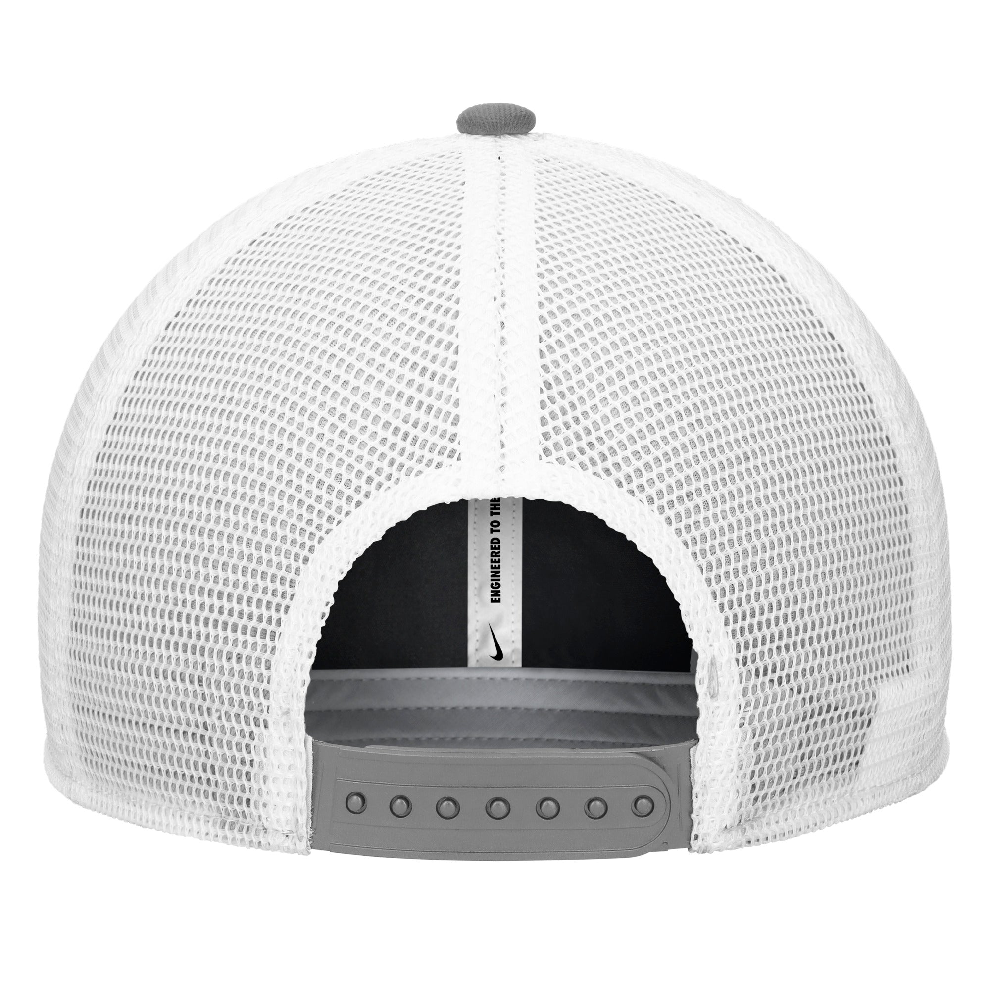 Iowa State Nike White Tonal Meshback Hat
