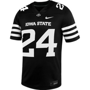 Iowa State Cyclones Adult Black Nike #25 Replica Football Jersey