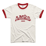 Iowa State T-Shirt Ames City Ringer Tee