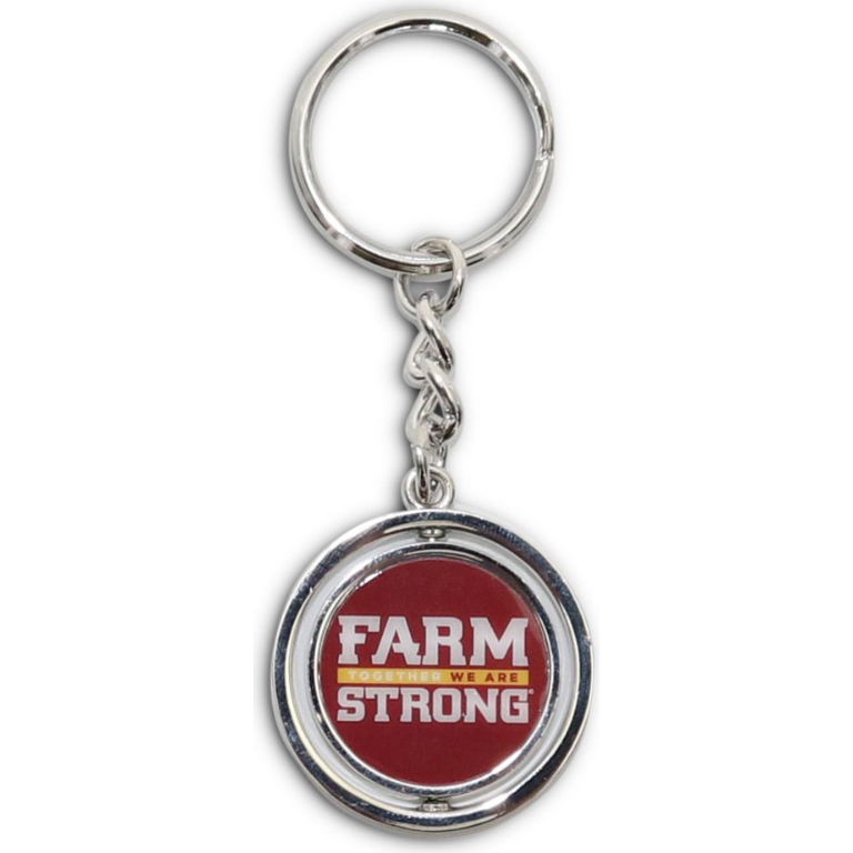 Iowa State Cyclones Farm Strong Spinner Keychain