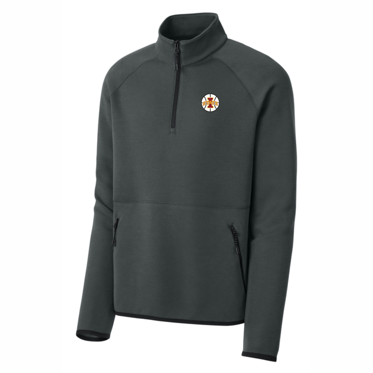 Iowa State Basketball Men's Grey Quarter-Zip